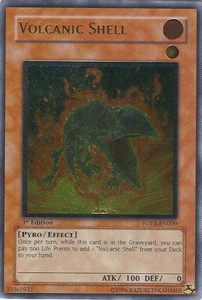 Volcanic Shell [FOTB-EN009] Ultimate Rare - Yu-Gi-Oh! - Card Brawlers | Quebec | Canada |