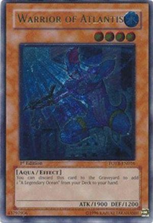 Warrior of Atlantis [FOTB-EN016] Ultimate Rare