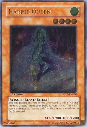 Harpie Queen [FOTB-EN020] Ultimate Rare - Yu-Gi-Oh! - Card Brawlers | Quebec | Canada |