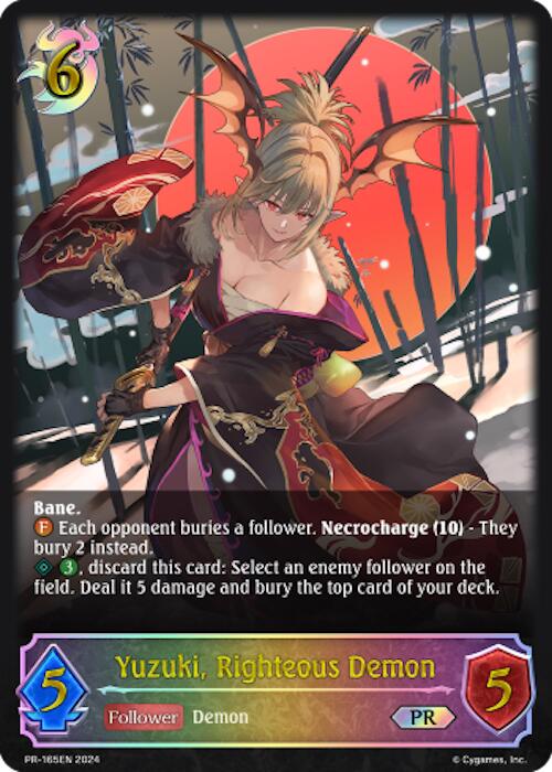 Yuzuki, Righteous Demon (PR-165EN) [Promotional Cards] - Bushiroad - Card Brawlers | Quebec | Canada |