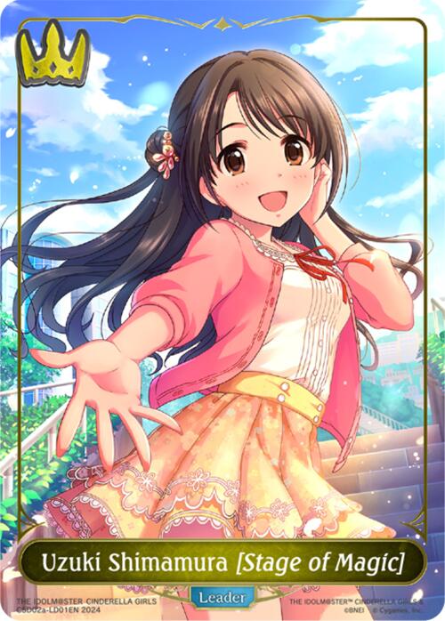 Uzuki Shimamura [Stage of Magic] (CSD02a-LD01EN) [THE IDOLM@STER CINDERELLA GIRLS] - Bushiroad - Card Brawlers | Quebec | Canada |