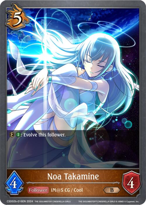 Noa Takamine (CSD02b-016EN) [THE IDOLM@STER CINDERELLA GIRLS] - Bushiroad - Card Brawlers | Quebec | Canada |