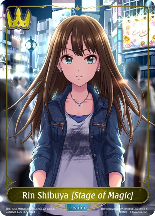 Rin Shibuya [Stage of Magic] (CSD02b-LD01EN) [THE IDOLM@STER CINDERELLA GIRLS]