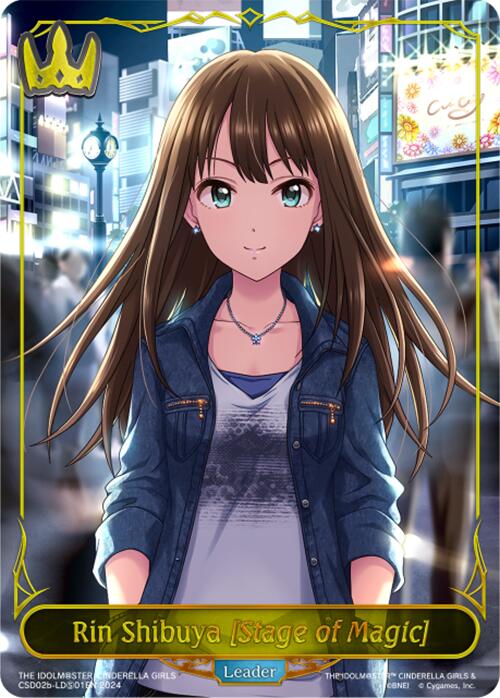 Rin Shibuya [Stage of Magic] (CSD02b-LD(S)01EN) [THE IDOLM@STER CINDERELLA GIRLS] - Bushiroad - Card Brawlers | Quebec | Canada |