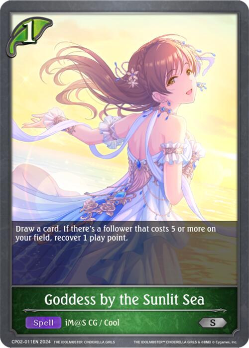 Goddess by the Sunlit Sea (CP02-011EN) [THE IDOLM@STER CINDERELLA GIRLS] - Bushiroad - Card Brawlers | Quebec | Canada |