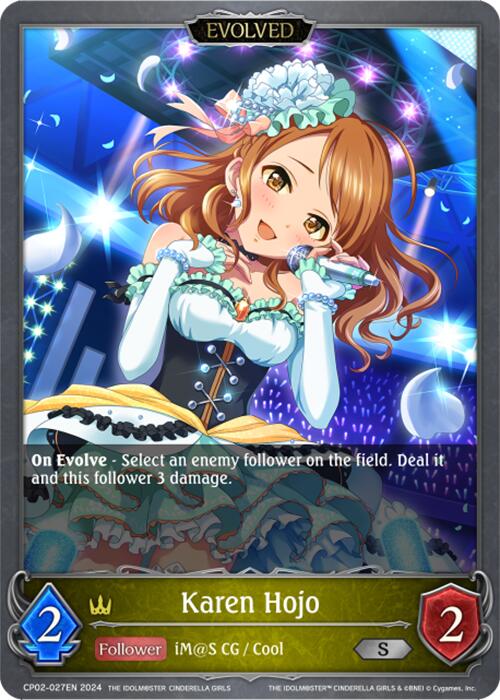 Karen Hojo (CP02-027EN) [THE IDOLM@STER CINDERELLA GIRLS] - Bushiroad - Card Brawlers | Quebec | Canada |