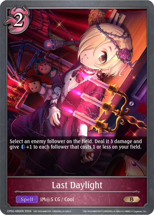Last Daylight (CP02-085EN) [THE IDOLM@STER CINDERELLA GIRLS] - Bushiroad - Card Brawlers | Quebec | Canada |