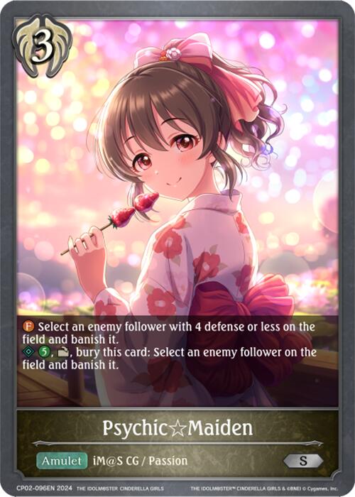 PsychicMaiden (CP02-096EN) [THE IDOLM@STER CINDERELLA GIRLS] - Bushiroad - Card Brawlers | Quebec | Canada |