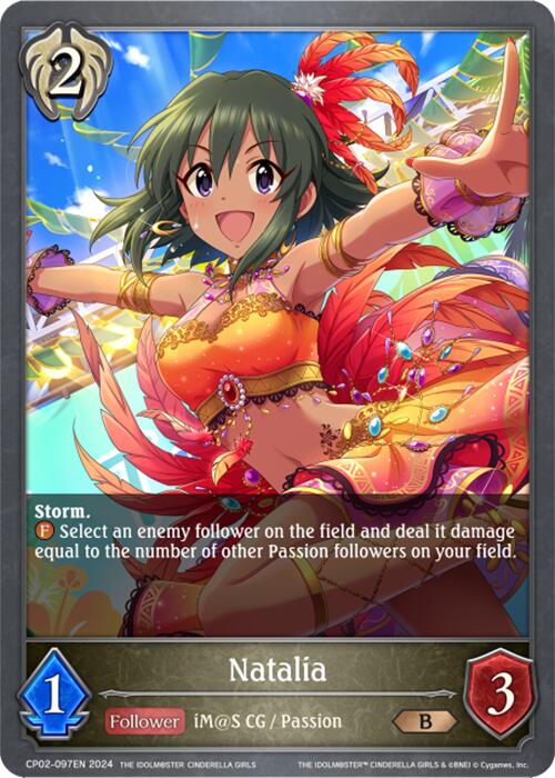 Natalia (CP02-097EN) [THE IDOLM@STER CINDERELLA GIRLS] - Bushiroad - Card Brawlers | Quebec | Canada |