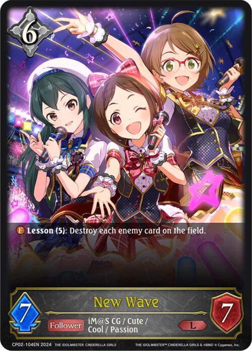 New Wave (CP02-104EN) [THE IDOLM@STER CINDERELLA GIRLS] - Bushiroad - Card Brawlers | Quebec | Canada |