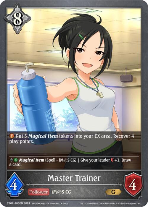 Master Trainer (CP02-105EN) [THE IDOLM@STER CINDERELLA GIRLS] - Bushiroad - Card Brawlers | Quebec | Canada |