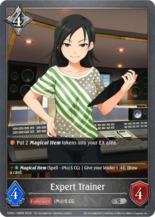 Expert Trainer (CP02-106EN) [THE IDOLM@STER CINDERELLA GIRLS] - Bushiroad - Card Brawlers | Quebec | Canada |