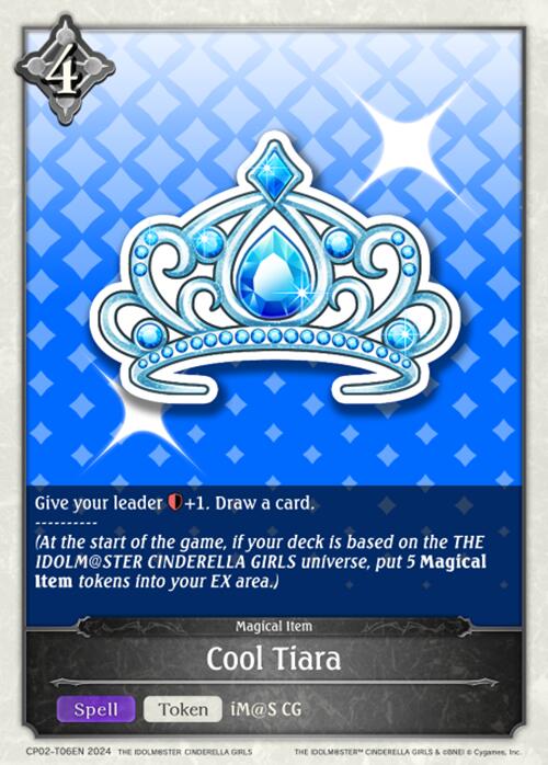 Cool Tiara (CP02-T06EN) [THE IDOLM@STER CINDERELLA GIRLS] - Bushiroad - Card Brawlers | Quebec | Canada |