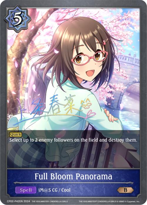 Full Bloom Panorama (CP02-P42EN) [THE IDOLM@STER CINDERELLA GIRLS] - Bushiroad - Card Brawlers | Quebec | Canada |