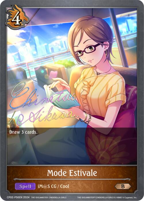 Mode Estivale (CP02-P56EN) [THE IDOLM@STER CINDERELLA GIRLS] - Bushiroad - Card Brawlers | Quebec | Canada |