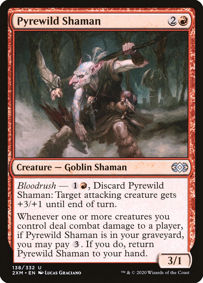 Pyrewild Shaman [Double Masters] - Magic: The Gathering - Card Brawlers | Quebec | Canada |