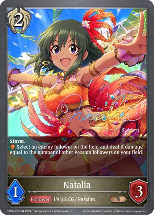 Natalia (CP02-P79EN) [THE IDOLM@STER CINDERELLA GIRLS] - Bushiroad - Card Brawlers | Quebec | Canada |