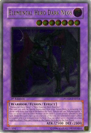Héros élémentaire Dark Neos [POTD-EN033] Ultime Rare 