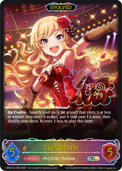Yui Ohtsuki (CP02-SL12EN) [THE IDOLM@STER CINDERELLA GIRLS] - Bushiroad - Card Brawlers | Quebec | Canada |