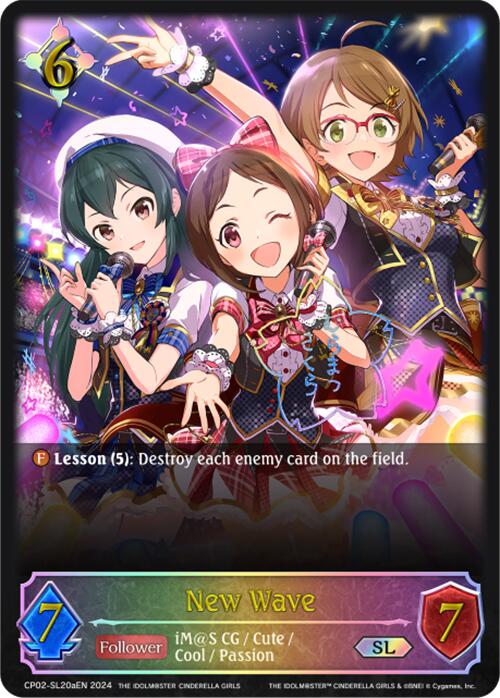 New Wave (CP02-SL20aEN) [THE IDOLM@STER CINDERELLA GIRLS] - Bushiroad - Card Brawlers | Quebec | Canada |