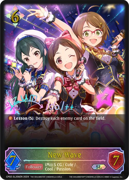 New Wave (CP02-SL20bEN) [THE IDOLM@STER CINDERELLA GIRLS] - Bushiroad - Card Brawlers | Quebec | Canada |