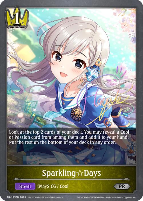 SparklingDays (PR-143EN) [Promotional Cards] - Bushiroad - Card Brawlers | Quebec | Canada |