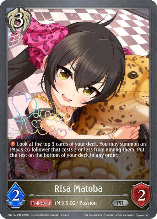 Risa Matoba (PR-148EN) [Promotional Cards] - Bushiroad - Card Brawlers | Quebec | Canada |