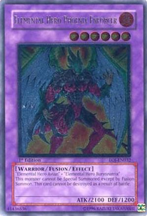 Héros élémentaire Phénix Exécuteur [EOJ-EN032] Ultime Rare 