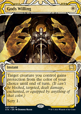 Gods Willing (Foil Etched) [Strixhaven: School of Mages Mystical Archive] - Magic: The Gathering - Card Brawlers | Quebec | Canada |