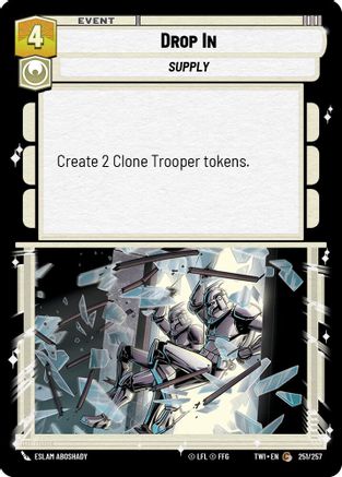 Drop In (251/257) (251/257) [Twilight of the Republic] - Fantasy Flight Games - Card Brawlers | Quebec | Canada |
