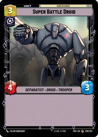 Super Battle Droid (230/257) (230/257) [Twilight of the Republic] - Fantasy Flight Games - Card Brawlers | Quebec | Canada |