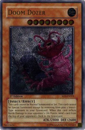 Doom Dozer (UTR) [SOI-EN024] Ultimate Rare 