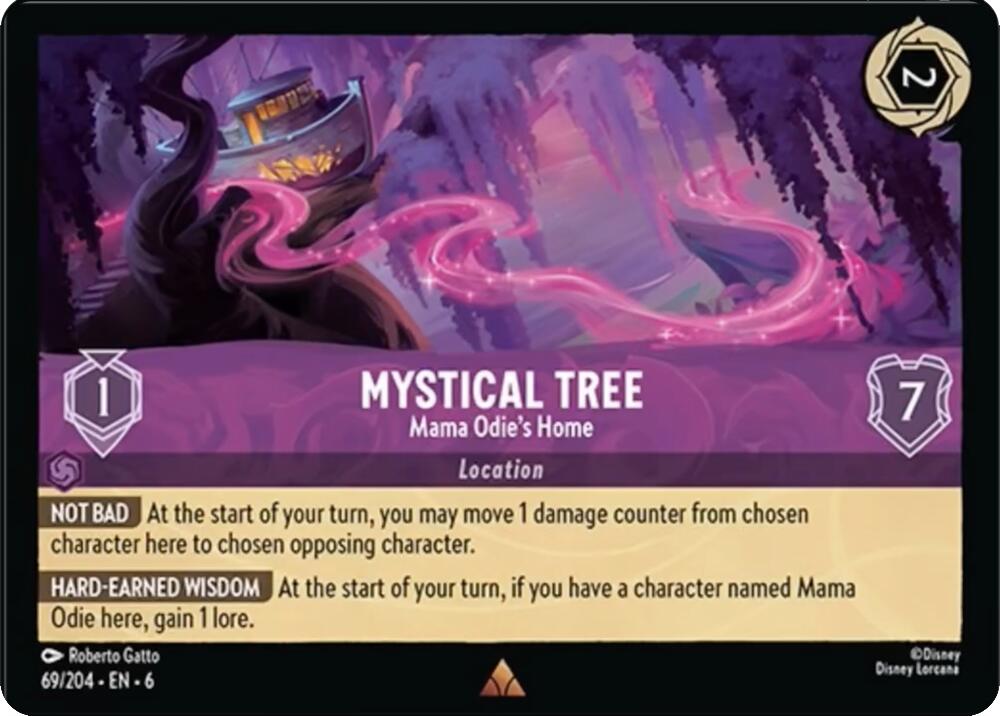 Mystical Tree - Mama Odie's Home (69/204) [Azurite Sea] - Disney - Card Brawlers | Quebec | Canada |