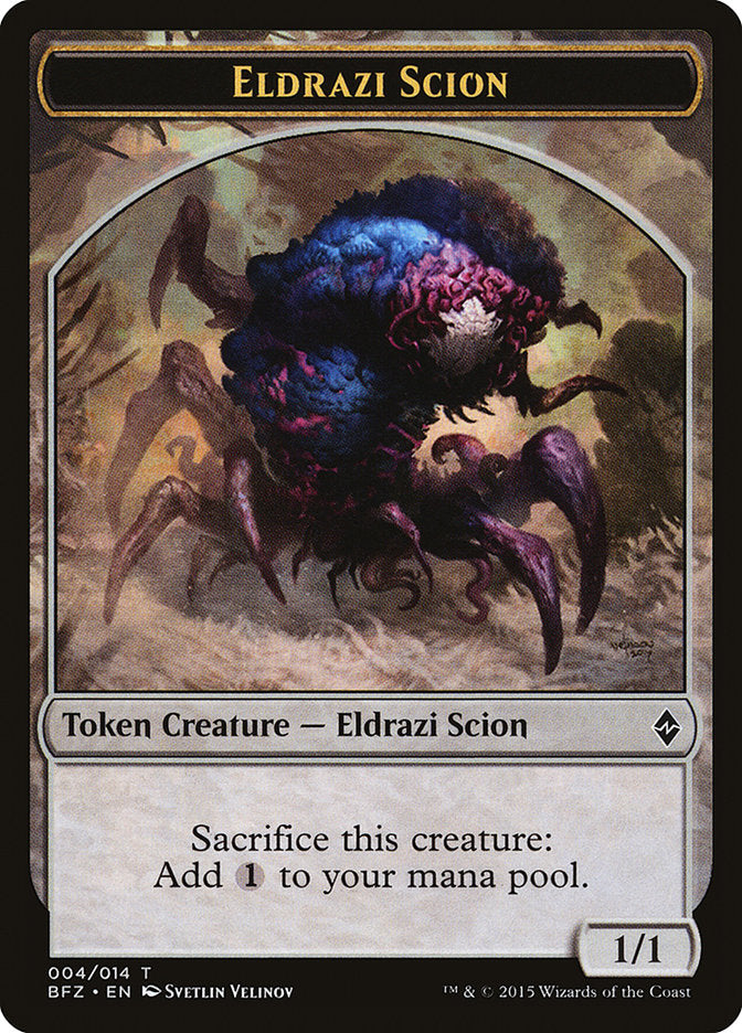 Eldrazi Scion Token (004/014) [Battle for Zendikar Tokens] - Magic: The Gathering - Card Brawlers | Quebec | Canada |