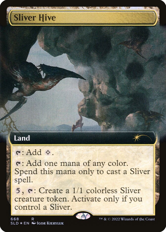 Sliver Hive (Extended Art) [Secret Lair Drop Promos] - Magic: The Gathering - Card Brawlers | Quebec | Canada |