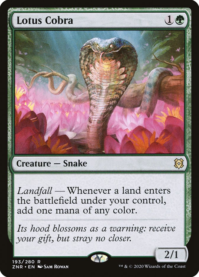 Lotus Cobra [Zendikar Rising] - Magic: The Gathering - Card Brawlers | Quebec | Canada |
