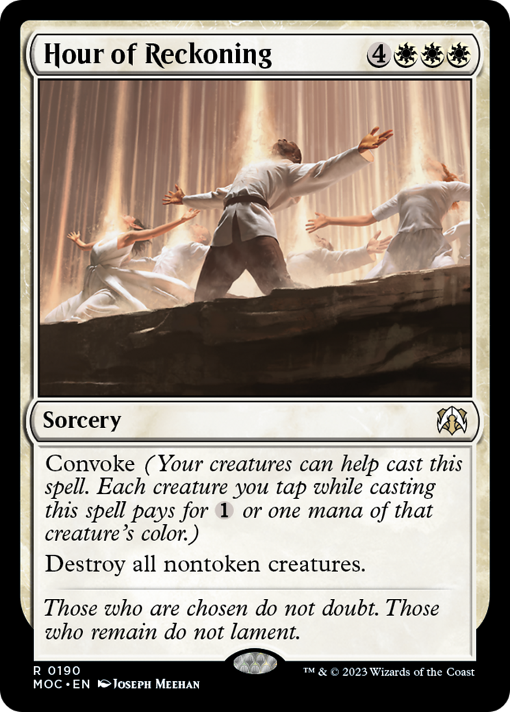 Hour of Reckoning [March of the Machine Commander] - Magic: The Gathering - Card Brawlers | Quebec | Canada |