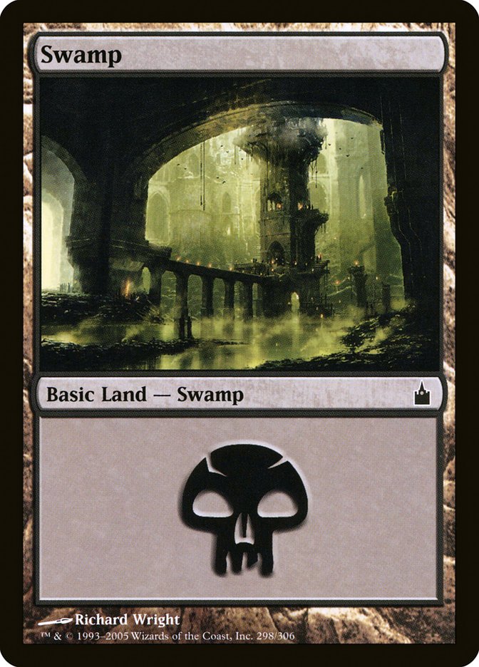 Swamp (298) [Ravnica: City of Guilds] - Magic: The Gathering - Card Brawlers | Quebec | Canada |