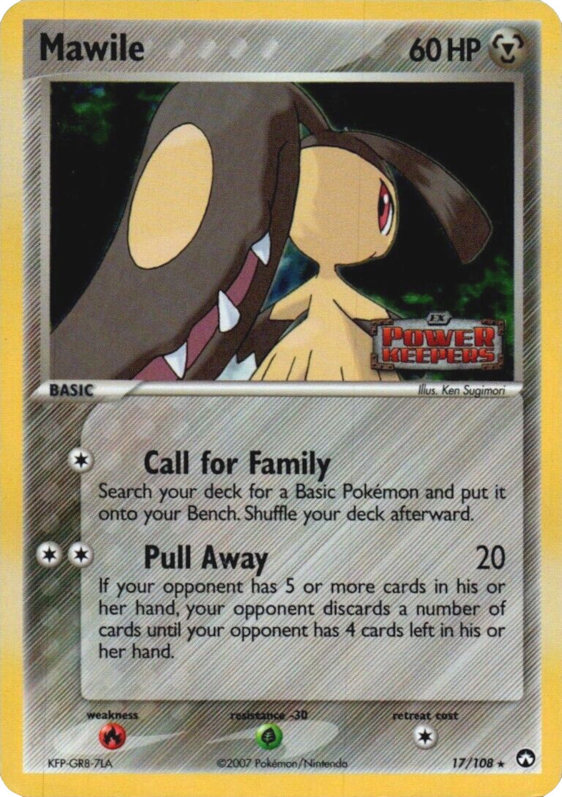 Mawile (17/108) (Stamped) [EX: Power Keepers] - Pokémon - Card Brawlers | Quebec | Canada |