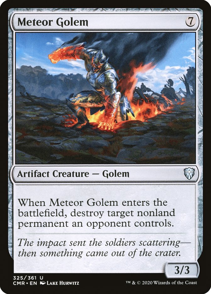 Meteor Golem (325) [Commander Legends] - Magic: The Gathering - Card Brawlers | Quebec | Canada |