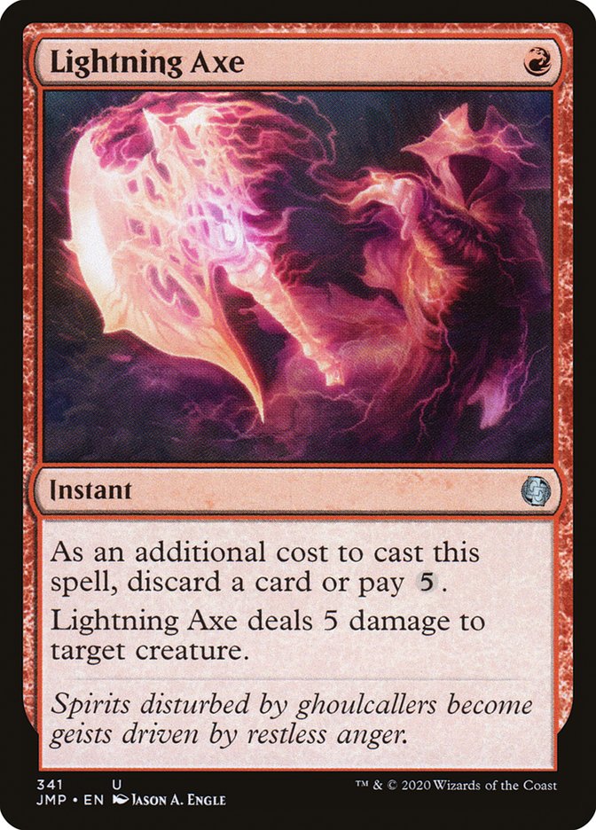 Lightning Axe [Jumpstart] - Magic: The Gathering - Card Brawlers | Quebec | Canada |