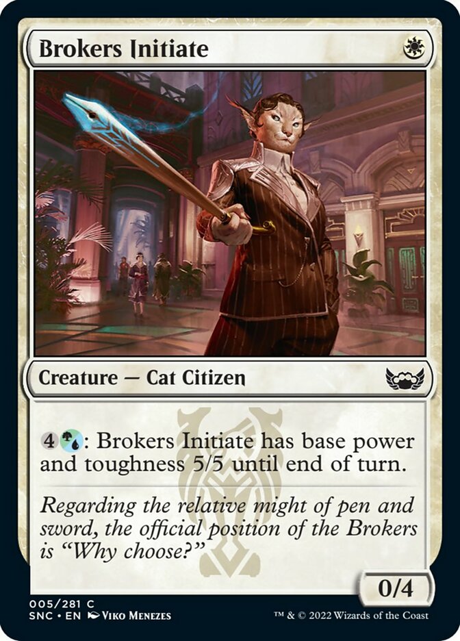 Brokers Initiate [Streets of New Capenna] - Magic: The Gathering - Card Brawlers | Quebec | Canada |