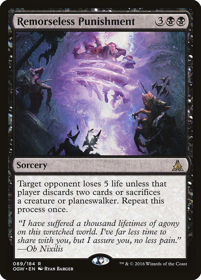 Remorseless Punishment [Oath of the Gatewatch] - Magic: The Gathering - Card Brawlers | Quebec | Canada |
