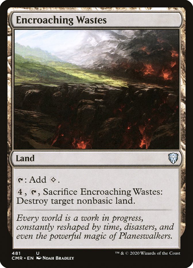 Encroaching Wastes [Commander Legends] - Magic: The Gathering - Card Brawlers | Quebec | Canada |