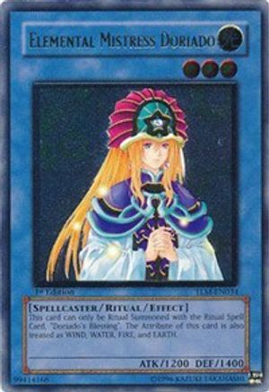Elemental Mistress Doriado (UTR) (TLM-EN034) Ultimate Rare