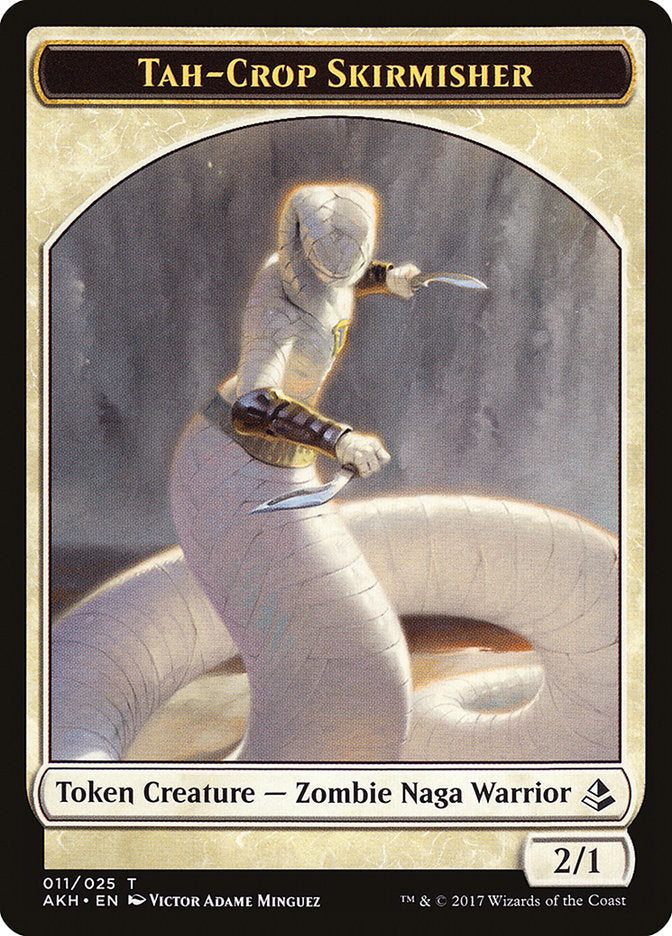 Tah-Crop Skirmisher // Cat Double-Sided Token [Amonkhet Tokens] - Magic: The Gathering - Card Brawlers | Quebec | Canada |