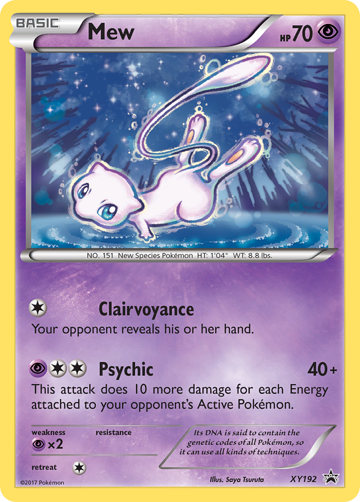 Mew (XY192) [XY: Black Star Promos] - Pokémon - Card Brawlers | Quebec | Canada |