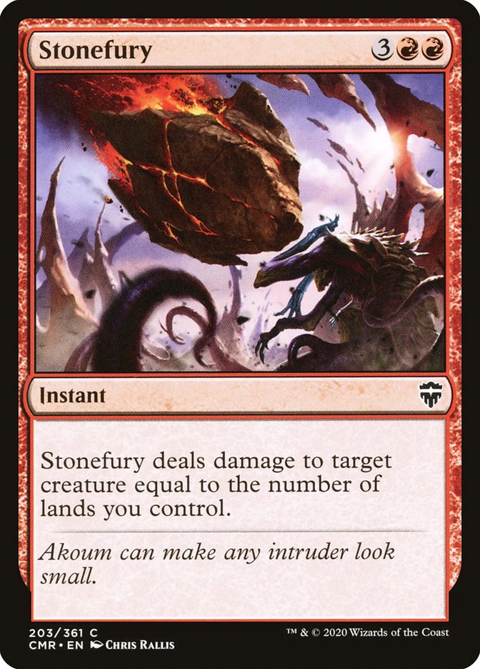 Stonefury [Commander Legends] - Magic: The Gathering - Card Brawlers | Quebec | Canada |