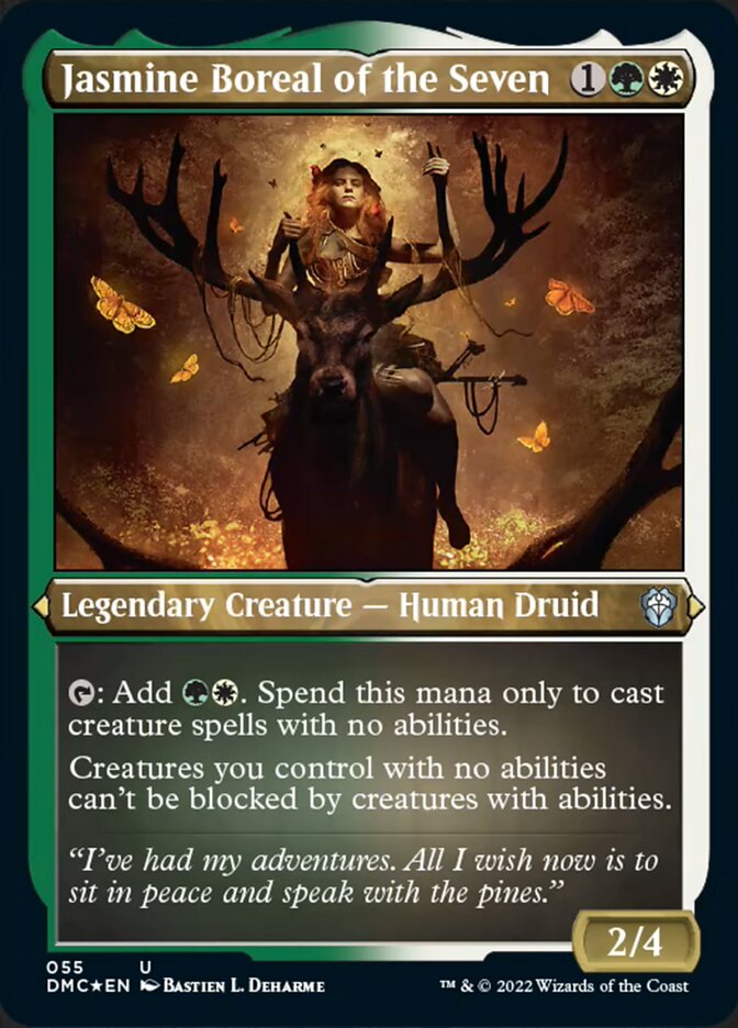 Jasmine Boreal of the Seven (Foil Etched) [Dominaria United Commander] - Magic: The Gathering - Card Brawlers | Quebec | Canada |