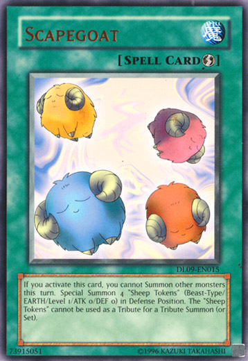 Scapegoat (Bronze) [DL09-EN015] Rare - Yu-Gi-Oh! - Card Brawlers | Quebec | Canada |